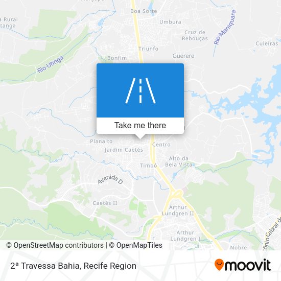 2ª Travessa Bahia map