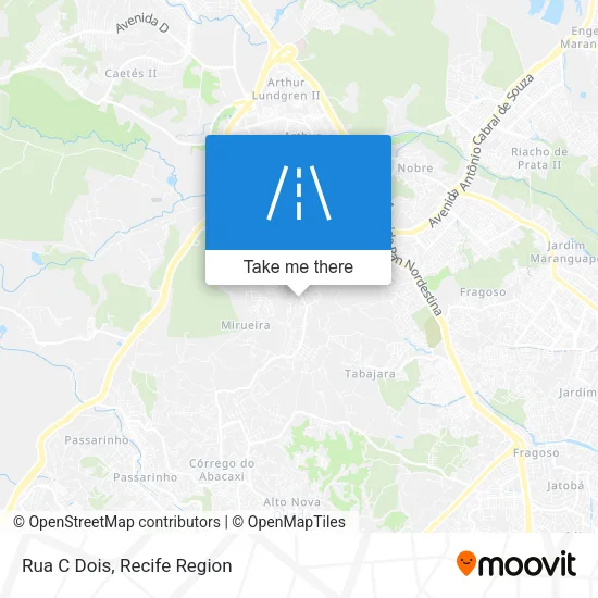Rua C Dois map