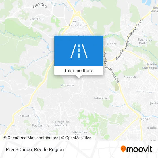 Rua B Cinco map