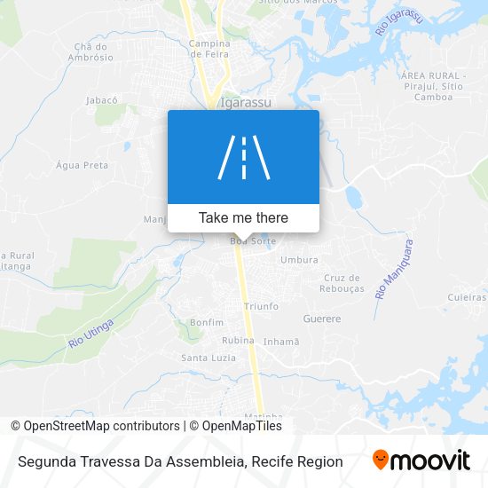 Segunda Travessa Da Assembleia map