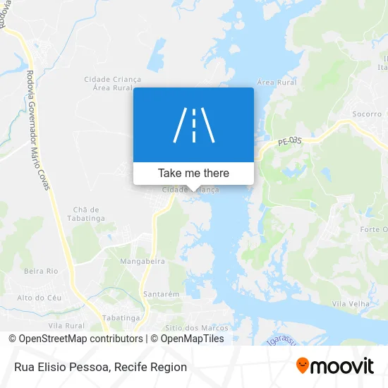 Rua Elisio Pessoa map