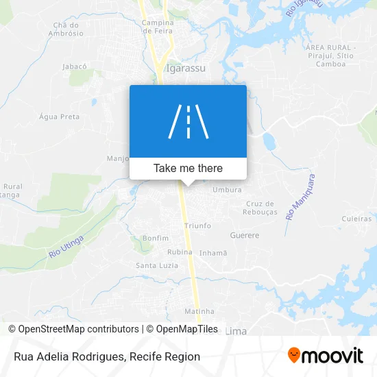 Rua Adelia Rodrigues map