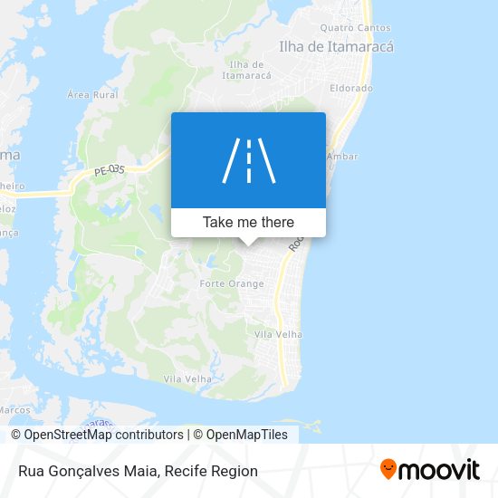 Rua Gonçalves Maia map