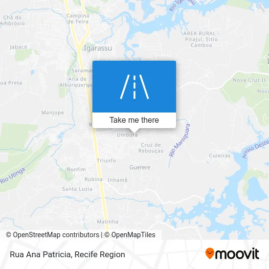 Rua Ana Patricia map