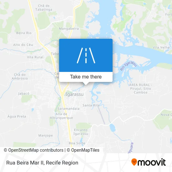 Rua Beira Mar II map