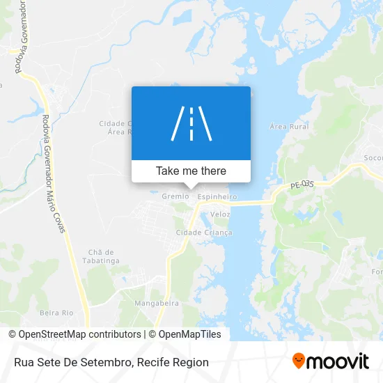 Rua Sete De Setembro map