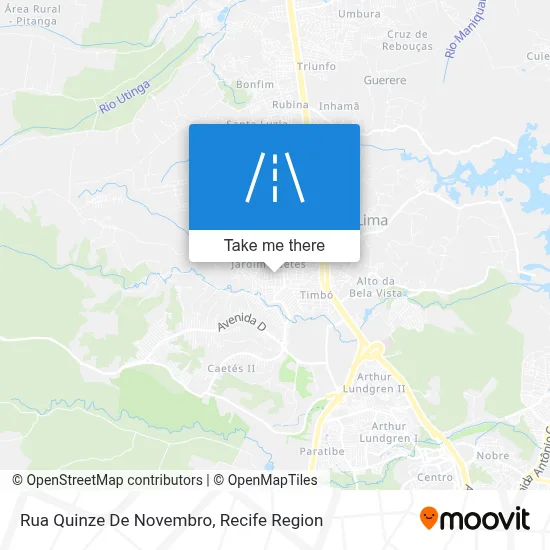 Rua Quinze De Novembro map