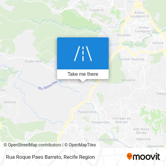 Rua Roque Paes Barreto map