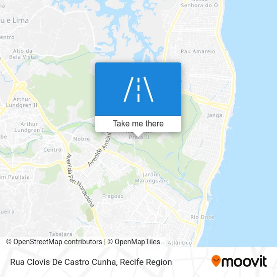 Rua Clovis De Castro Cunha map