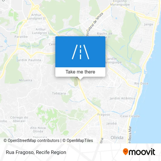 Rua Fragoso map