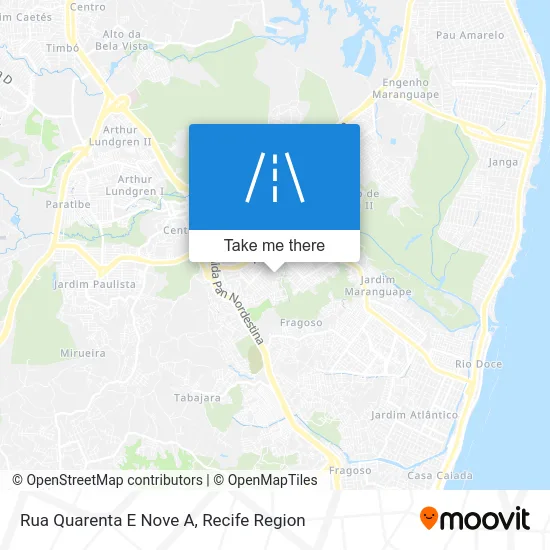 Rua Quarenta E Nove A map