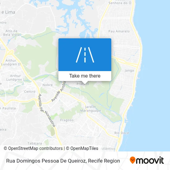 Rua Domingos Pessoa De Queiroz map