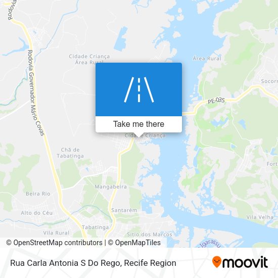 Rua Carla Antonia S Do Rego map