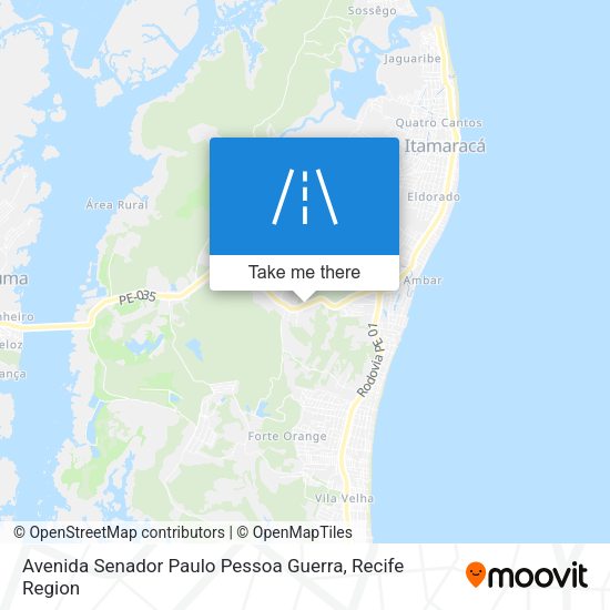 Avenida Senador Paulo Pessoa Guerra map