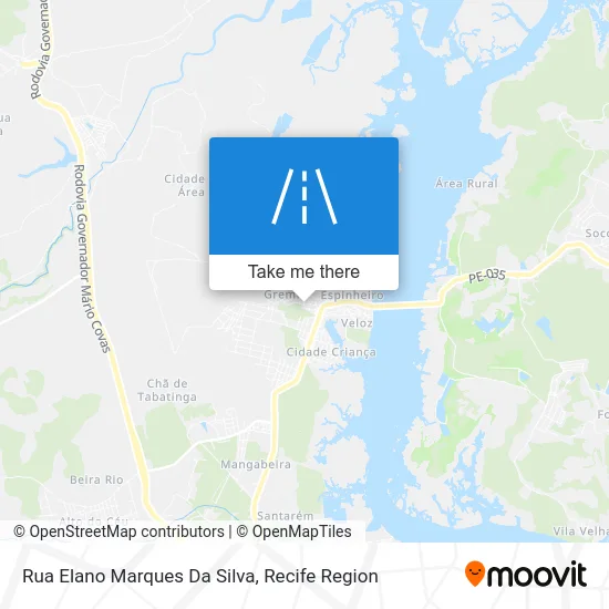 Rua Elano Marques Da Silva map
