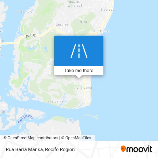 Rua Barra Mansa map