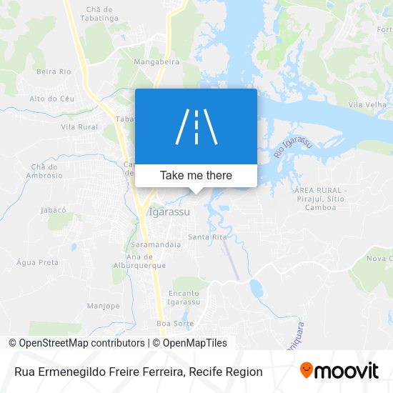 Rua Ermenegildo Freire Ferreira map