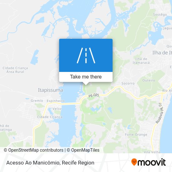 Acesso Ao Manicômio map