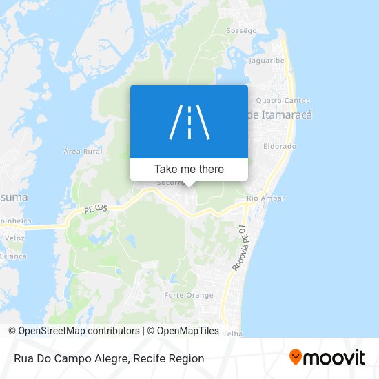 Rua Do Campo Alegre map