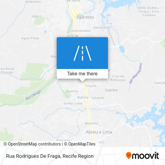 Rua Rodrigues De Fraga map