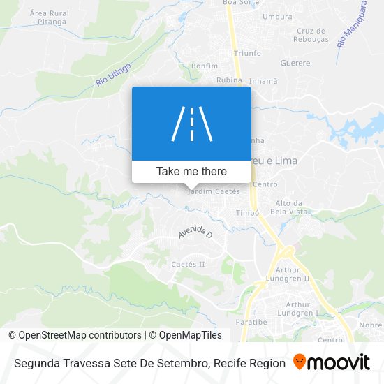 Segunda Travessa Sete De Setembro map