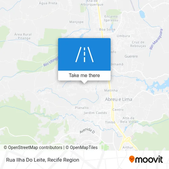 Rua Ilha Do Leite map