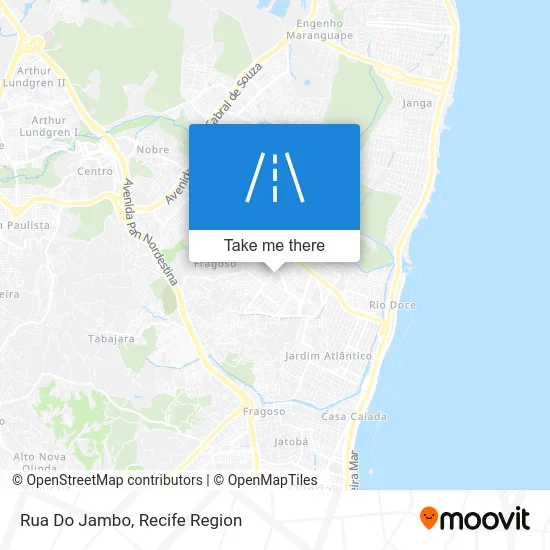 Rua Do Jambo map