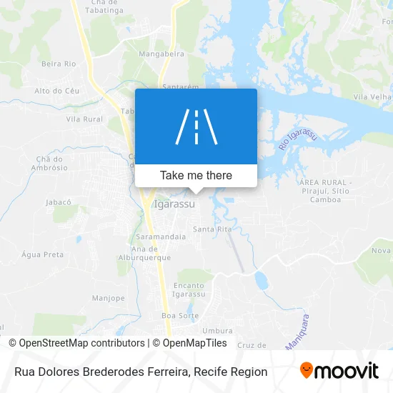 Rua Dolores Brederodes Ferreira map