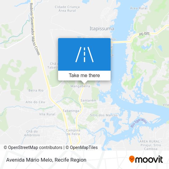 Avenida Mário Melo map