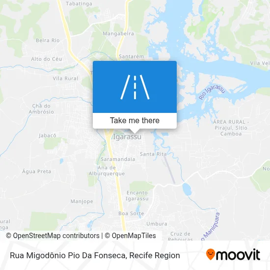 Rua Migodônio Pio Da Fonseca map