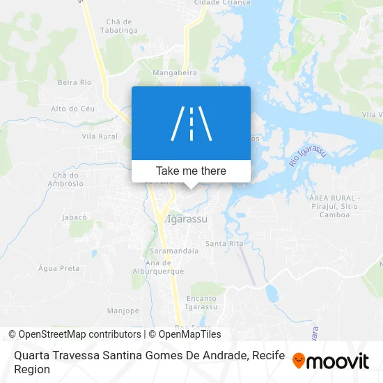 Quarta Travessa Santina Gomes De Andrade map