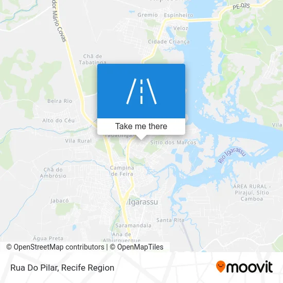 Rua Do Pilar map