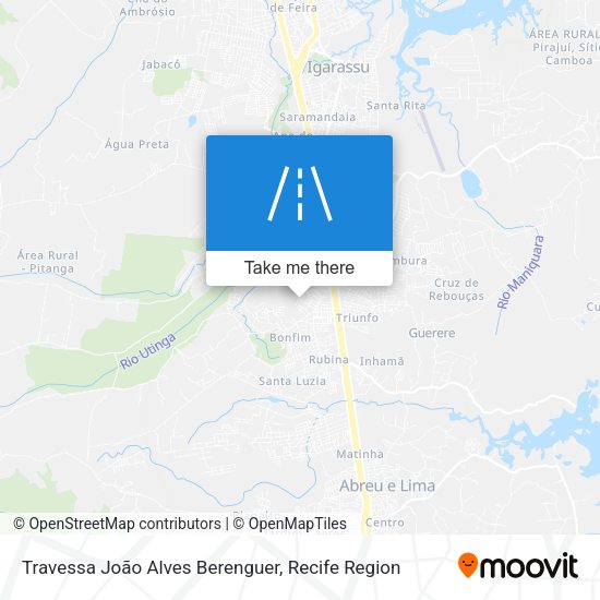 Travessa João Alves Berenguer map