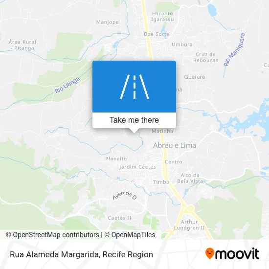 Rua Alameda Margarida map