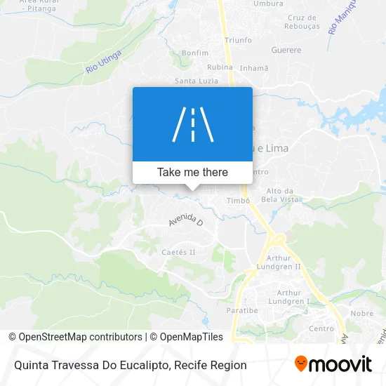 Quinta Travessa Do Eucalipto map