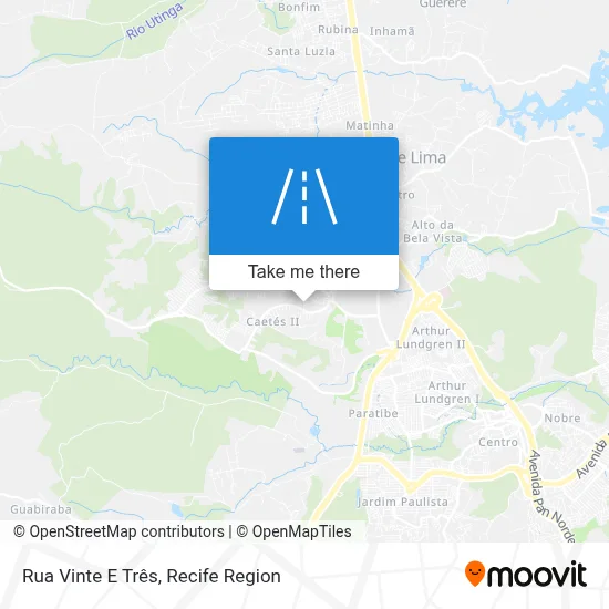 Rua Vinte E Três map