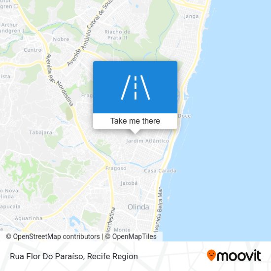 Rua Flor Do Paraíso map
