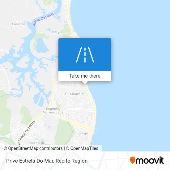 Privê Estrela Do Mar map