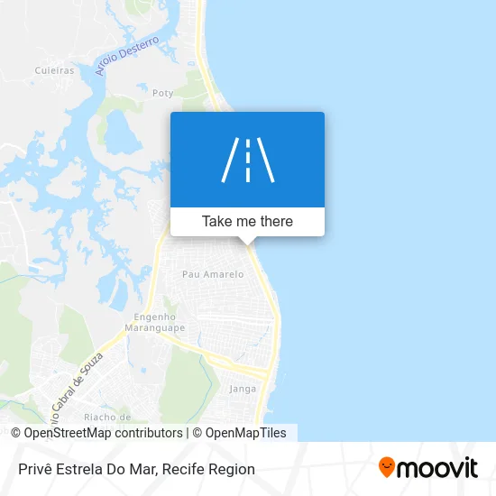 Privê Estrela Do Mar map