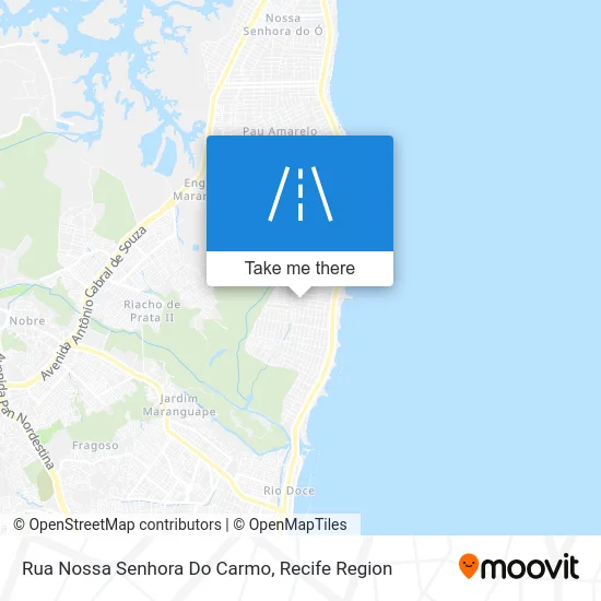Rua Nossa Senhora Do Carmo map