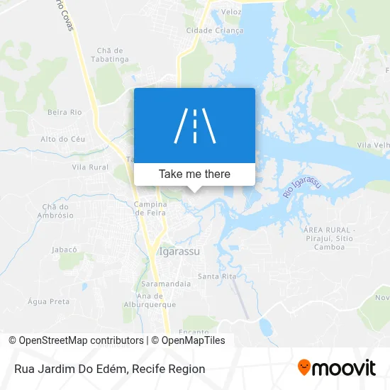 Rua Jardim Do Edém map