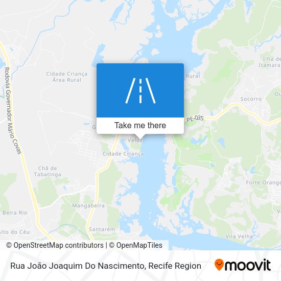 Rua João Joaquim Do Nascimento map