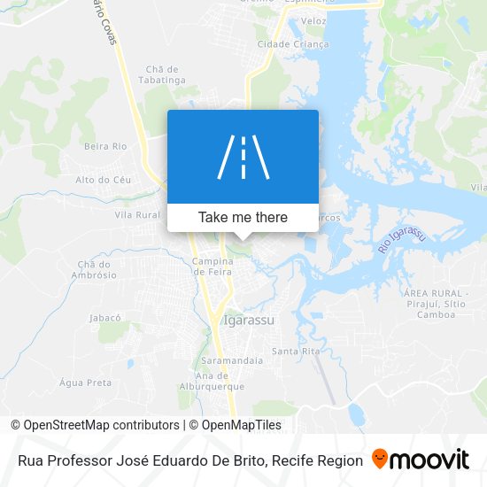 Rua Professor José Eduardo De Brito map