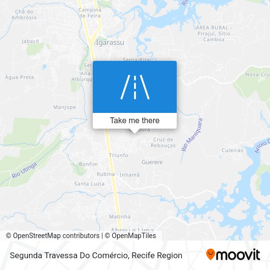 Segunda Travessa Do Comércio map