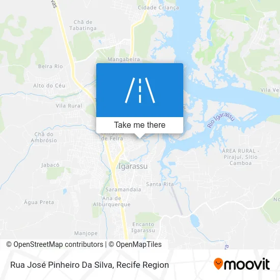 Rua José Pinheiro Da Silva map