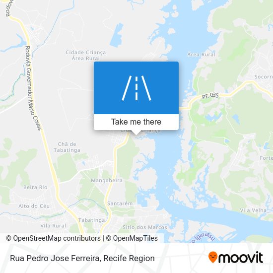 Rua Pedro Jose Ferreira map