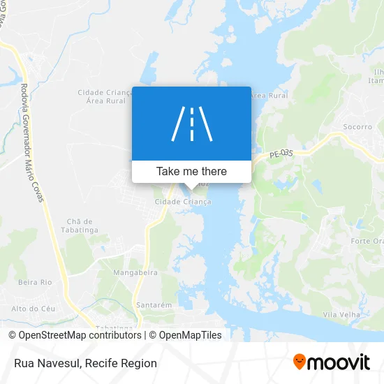 Rua Navesul map