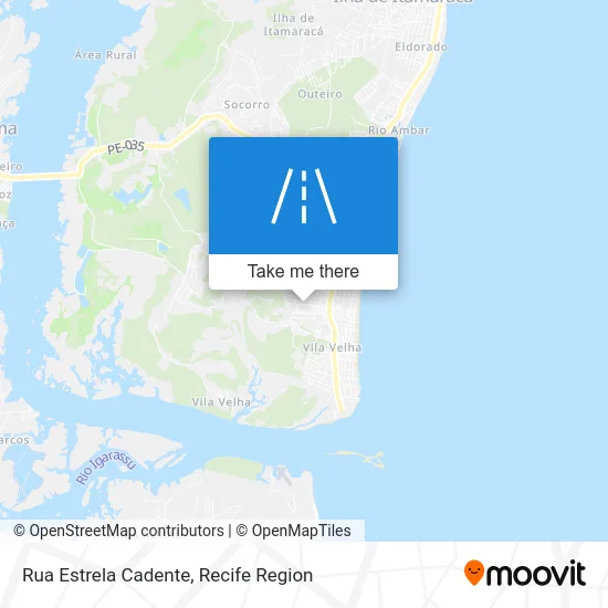 Rua Estrela Cadente map