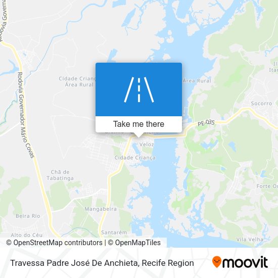 Travessa Padre José De Anchieta map