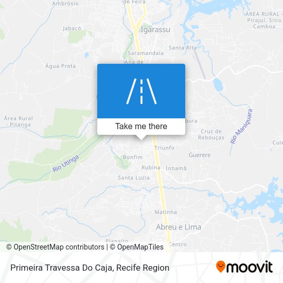 Primeira Travessa Do Caja map